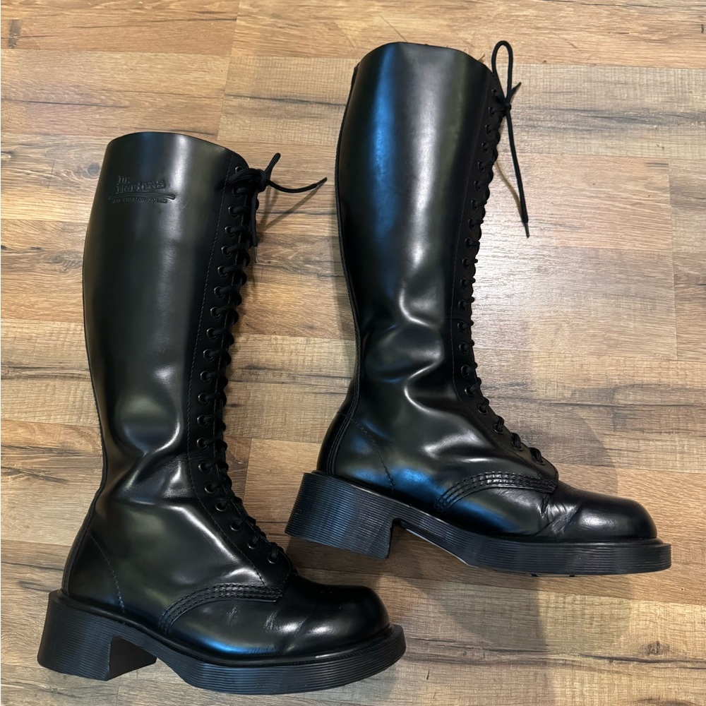 Dr. Martens knee high boots.  NWOT